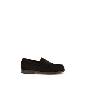Santoni Men Suede Loafer